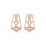 Glam Tapered Diamond Earrings