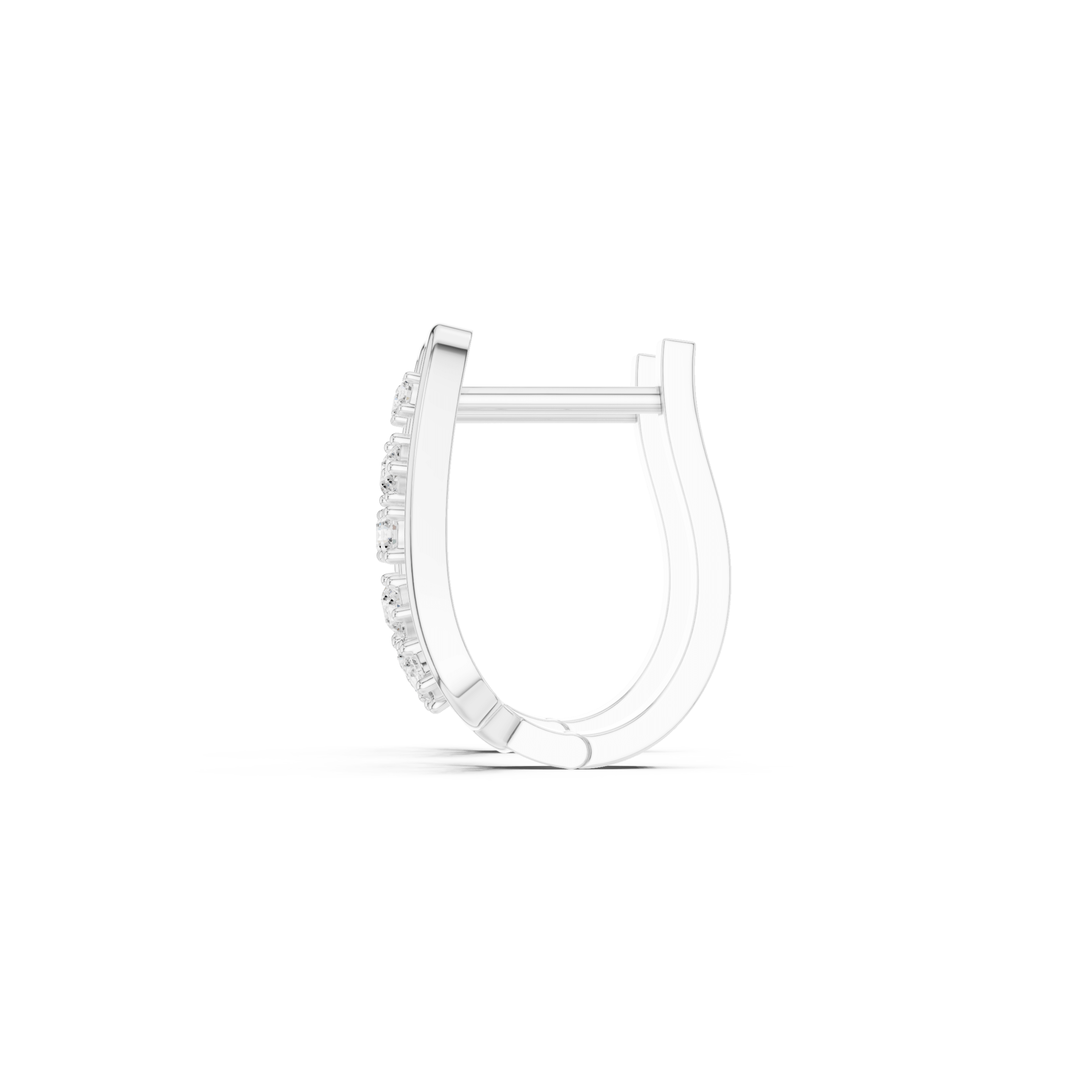 Glam Tapered Diamond Earrings