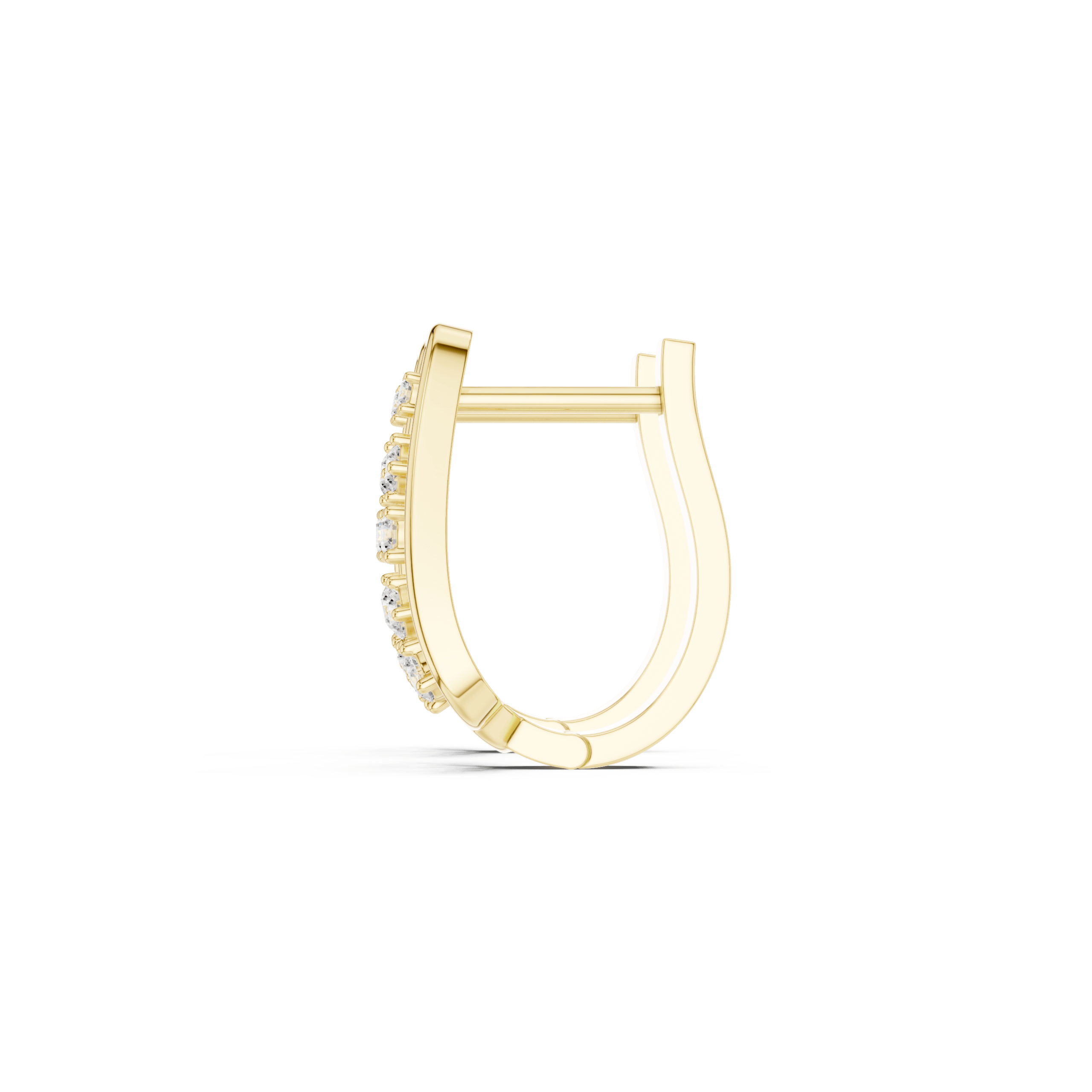 Glam Tapered Diamond Earrings