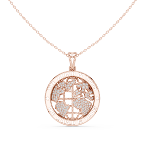 Aurora Round Pendant