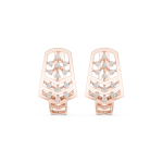 Regal Trillion Diamond Earrings