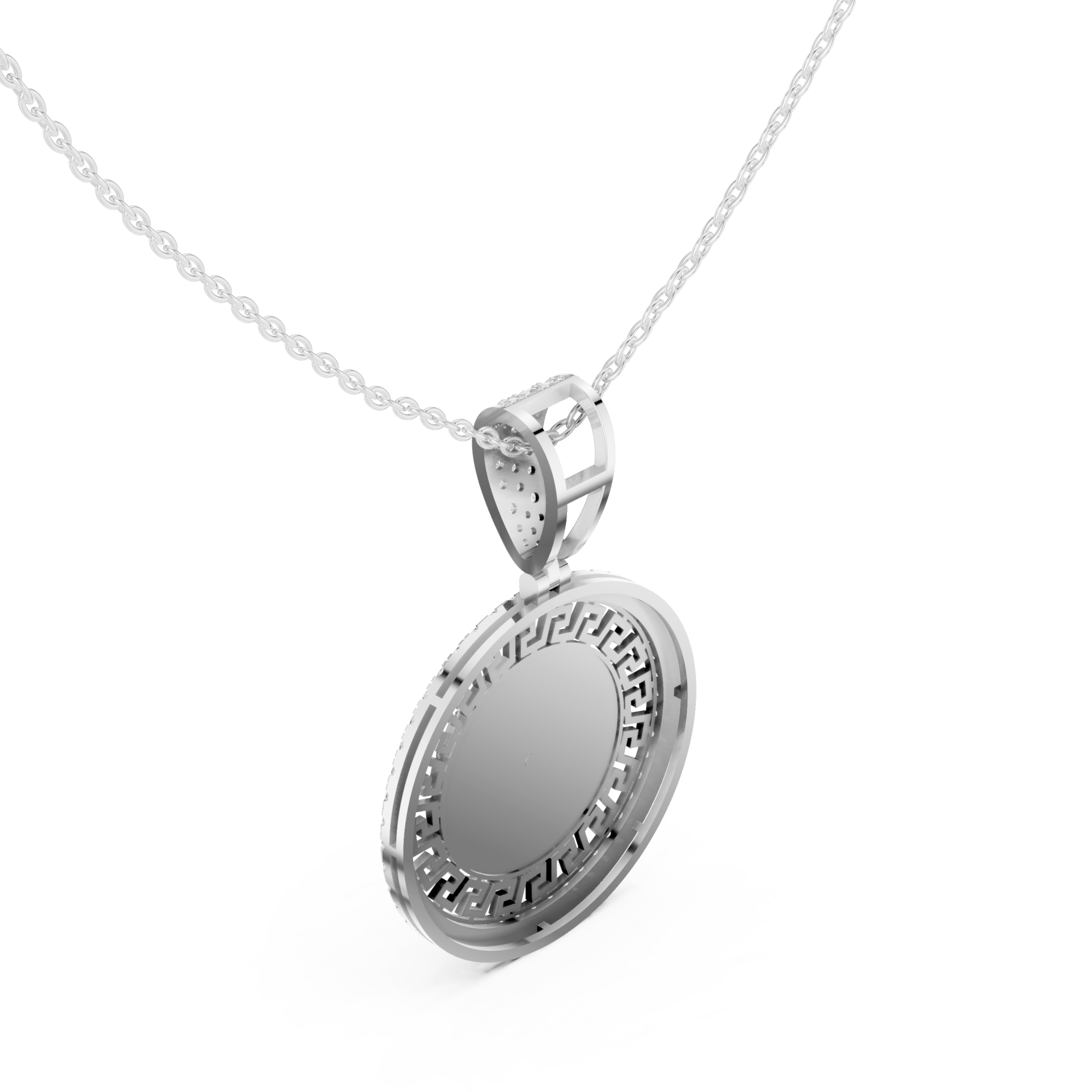 Noor Round Pendant