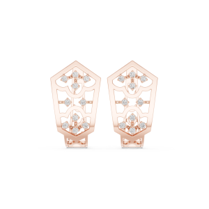 Fierce Heart Diamond Earrings