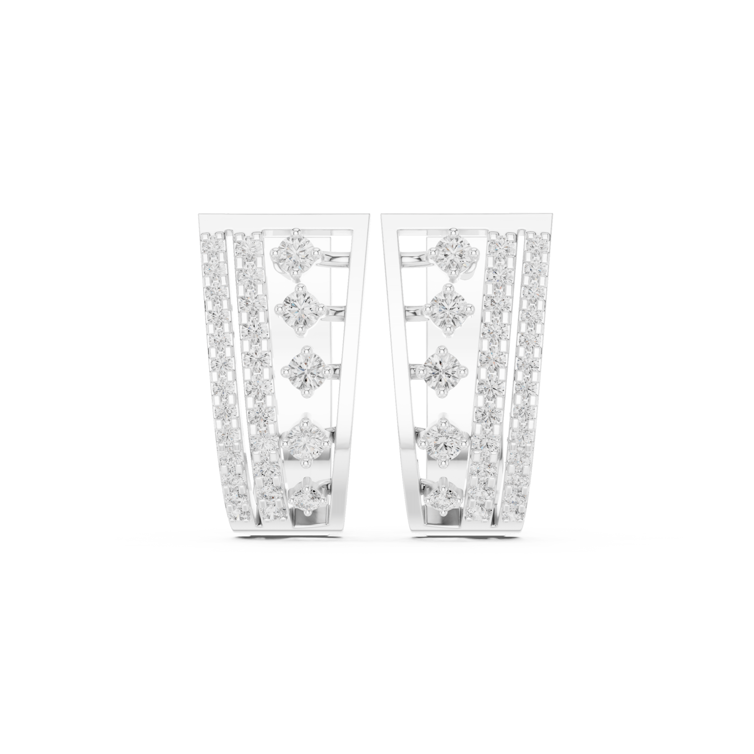 Vogue Princess Diamond Earrings