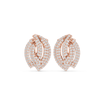 Graceful Cushion Diamond Earrings